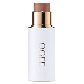 Ogee Sculpted Face Stick (AMBER - SUN KISSED BRONZE) Certified Organic Multi-Use Bronzer or Highlighter Glow Makeup Stick