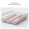 Refrigerator Egg Rack Stainless Steel Drawer Type Egg Storage Container