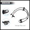 Hihaha Front Right ABS Wheel Speed Sensor Transmission Speed Sensor