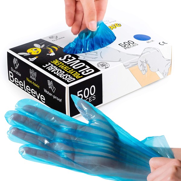 Beeleeve [2 x 500 Box Disposable Gloves - Colour Variations