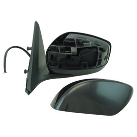 TRQ Left Mirror with Heat without Memory Drivers Side Compatible with 2009-2013 INFINITI G37 IN1320113