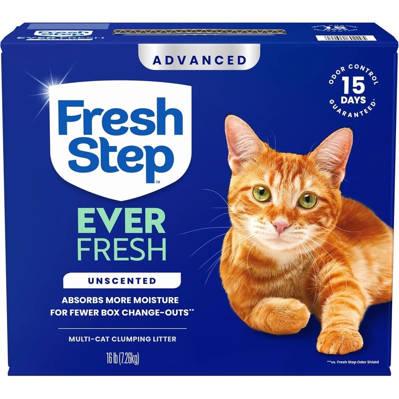 Fresh Step Outstretch Advanced Long Lasting Clumping Litter Simply Unscented,