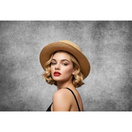 Grey Backdrops for Photoshoot, Gray Wall Graduation Picture Party Decorations Wall Backdrop for Photography Decor Banner, Photographic Studio Photo Backgrounds 7X5 FT