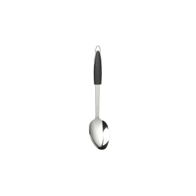Premier Housewares Tenzo Solid Spoon with Soft Grip Handle Stainless