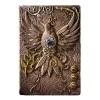Libreta Vintage Diario De Escritura De Piel En Relieve 3d