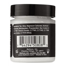 Mehron Makeup Setting Powder | Loose Powder Makeup. 1 oz (28 g) (Ultra White)