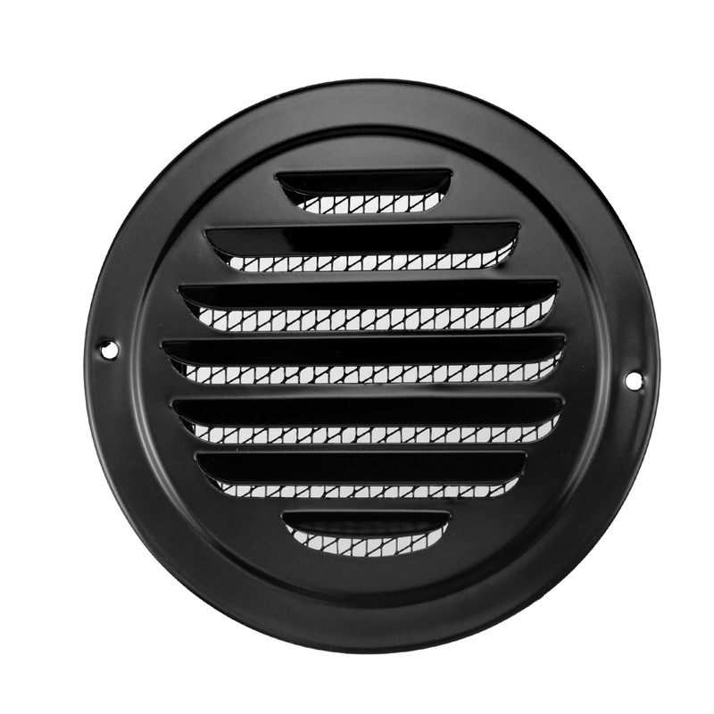 Antrader 5 inch 304 Stainless Steel Air Vents,Louvered Grille Cover,Vent