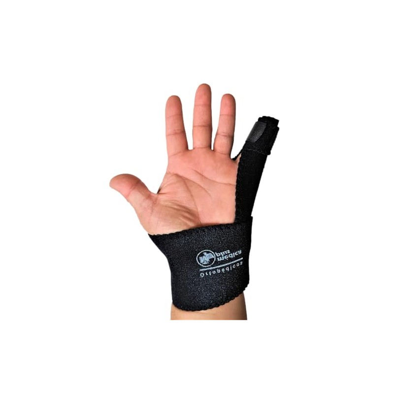 FERULA PARA DEDO MEÑIQUE INMOVILIZADOR VARILLA DE ALUMINIO NEOPRENO AJUSTABLE