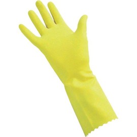CleanGo 1460 for Industrial and Domestic Use Natural Latex Gloves Size 7