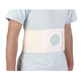Ostomy Belt Hernia Wraps for Men Women Colostomy Supplies Ostomy Support Belt Stoma Protector Colostomy Bags Ostomy Pouch Abdominal Binder - 3.14" Opening (L 36-39)