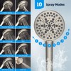 Hibbent All Metal CUPC Certified Shower Head, 8'' High Pressure