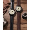 Getalia Italian leather Watch Band Tuscany Natural Vegetable-Tanned Full Grain