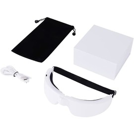 UVtech BLUE-1 Light Therapy Glasses - Circadian Rhythm, Jetlag, Mood Improvement