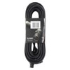 Plugger cable DMX XLR female 3b/male 3b 10 m black