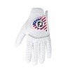 FootJoy StaSof Flag Gloves, Pearl, Large, Worn on Right Hand