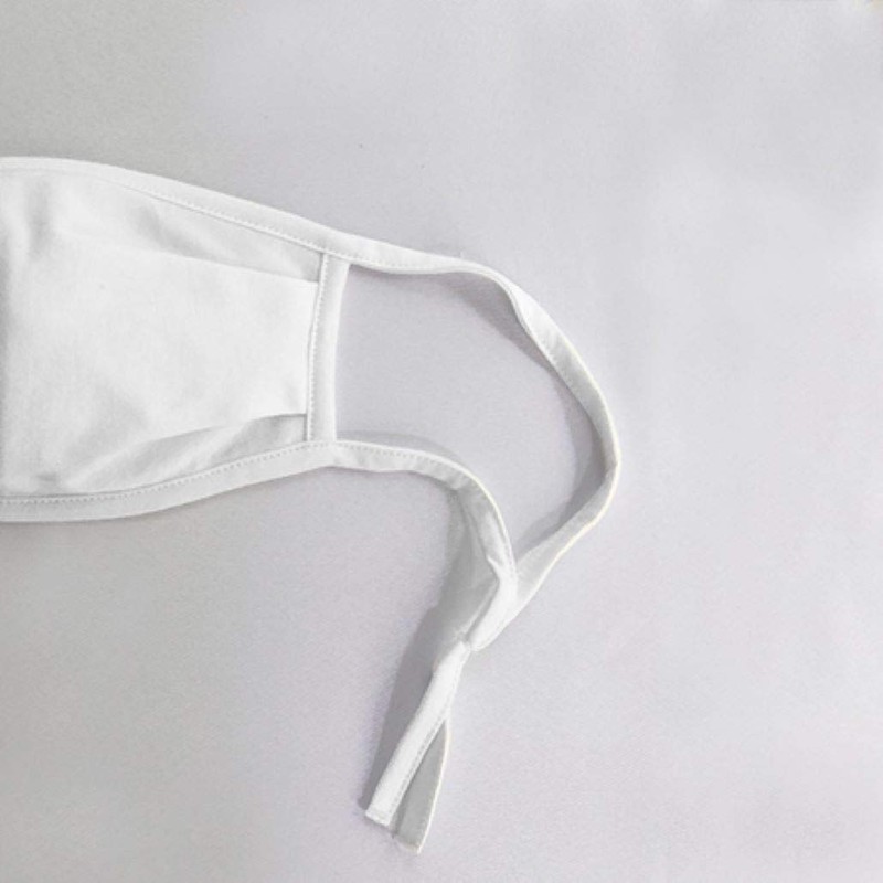 TAKEFU Bamboo Cloth White Cloth Mask (One Size)
