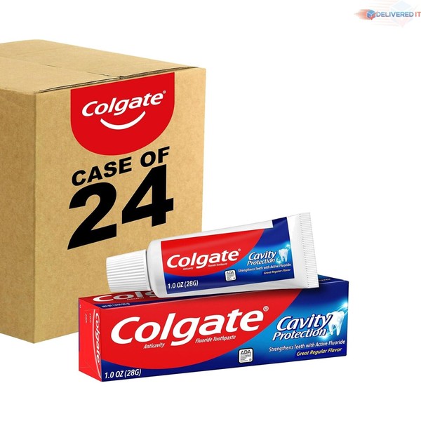 ADA Accepted Cavity Protection Toothpaste with Fluoride - 24x1 oz