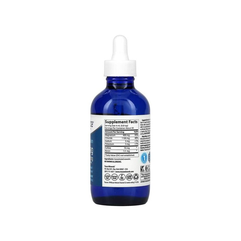 미국직구 Trace Minerals 트레이스미네랄 로우 소듐 메가 맥 마그네슘 400mg