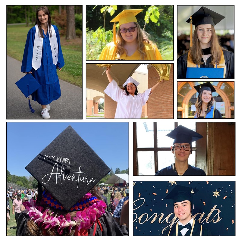 GraduationMall Graduation Hat Student Hat Adult Graduation Hat 2022 Year