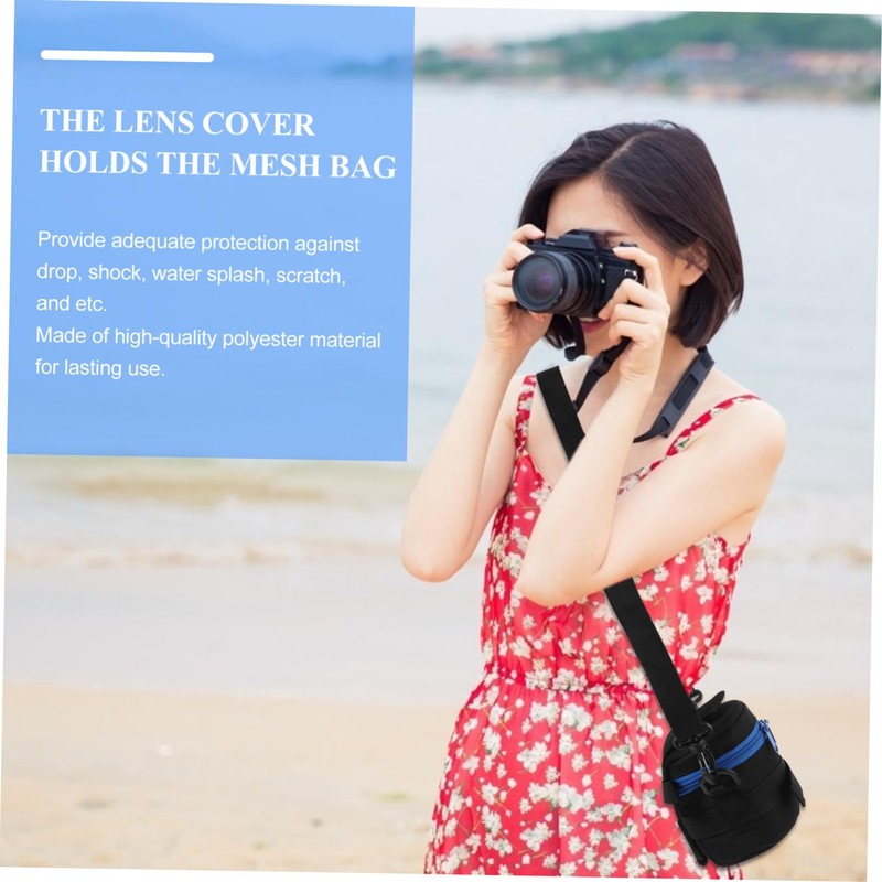COHEALI 1Pc Shockproof Camera Lens Bag Pouch for DSLR Belt