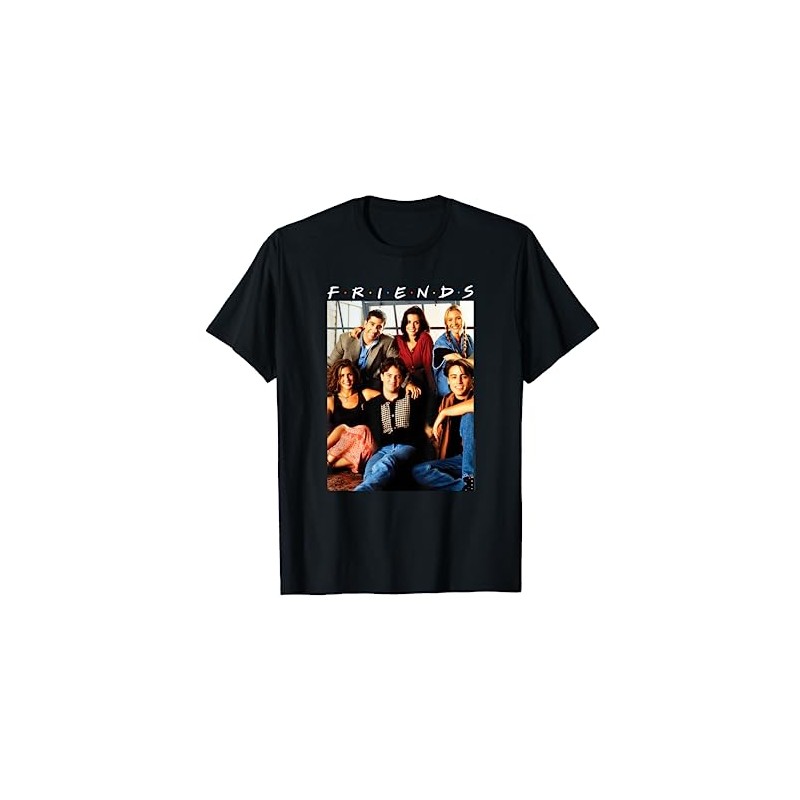 Friends Group Photo 1 T-Shirt, black