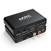 Alanph HDMI eARC/ARC to HDMI, RCA R/L, Optical, 3.5mm Audio