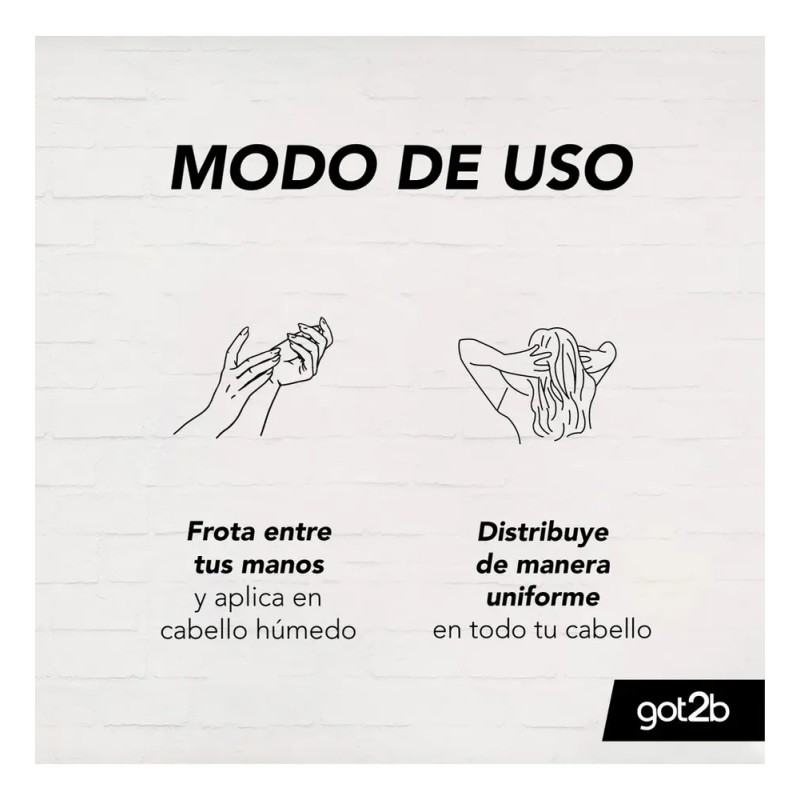 Gel Fijador para cabello Got2b Glued 150 ml