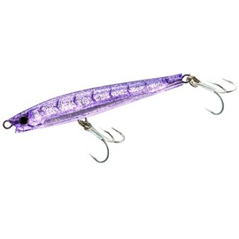 DUEL Hardcore Monster Shot Sinking Pencil 5.5 Inches (140 mm) Solid Reflective Silver Blueback, Flounder, Spanish Mackerel, Sea Bass, Long Casting