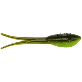 ATX Wicked Shad - Color: Chartreuse Pearl, Size: 1.5”