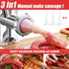 Meat Grinder Manual Mincer - 3 In1 Manual Meat Grinder