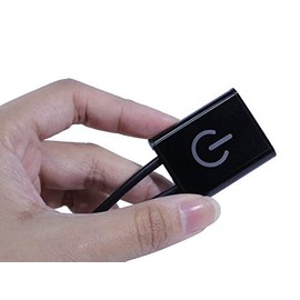 Infrared Touchless Hand Waving 12-24VDC 3A On/Off Sensor Switch for LED Lights, Cabinet Kitchen Closets Pantry, Avoid Catching Virus and Germs