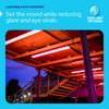 KASTLITE T8 LED/Fluorescent Light Tube Guard with End Caps -