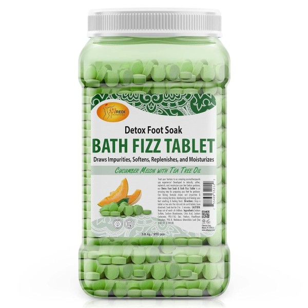 Spa Redi Bath Fizz Tablets Cucumber & Melon 950 Tablet