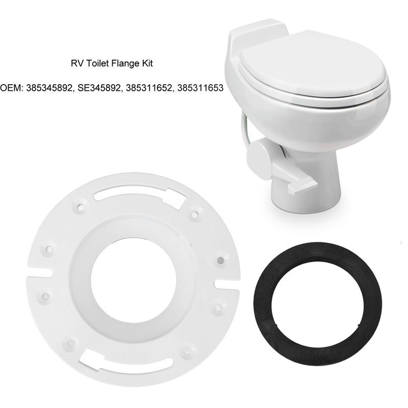 3in Toilet Socket Floor Flange Kit 385345892 Easy Installation RV