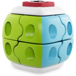 Chicco 2 in 1 Q-Bricks Plastic Cube Modular Toy Promotes Motor and Cognitive Skills Toys for Kids