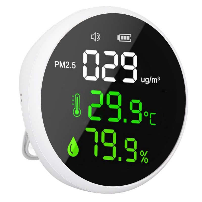Air Quality Monitor Indoor PM2.5 Meter Mini Portable Smart Sensor