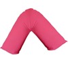 Home Linen Furnishing V Shape Pillowcase 200TC Percale Quality In
