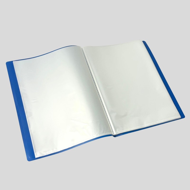 A4 Flexi Display Portfolio Book Folder with 80 Pockets, Plastic
