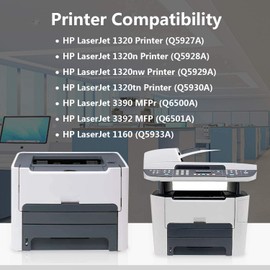 1 Black 49X | Q5949X Toner Cartridge Replacement for HP Laserjet 1320 1320n 1320nw 1320tn 3390 MFP 3392 MFP 1160 Printer,Sold by TopInk