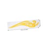 ULTECHNOVO 1 Pair Flame Decals for Car Hood Weatherproof Vinyl