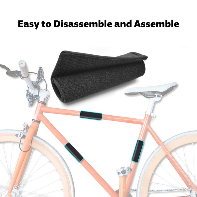 Set of 3 Bicycle Frame Protectors, Bicycle Carrier Accessories, Transport