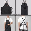 jiuzcare BBQ Apron for Men 76 cm Cotton Apron with