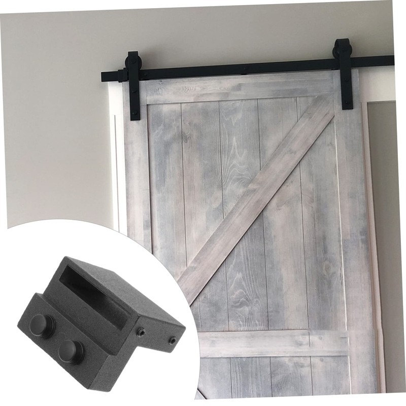 Outanaya 2pcs Barn Door Stopper Zinc Alloy Sliding Door Retainer