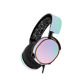 MightySkins Skin Compatible with SteelSeries Arctis 5 Gaming Headset - Cotton Candy | Protective, Durable, and Unique Vinyl wrap cover | Easy to Apply, Remove, and Change Styles | Made in The USA