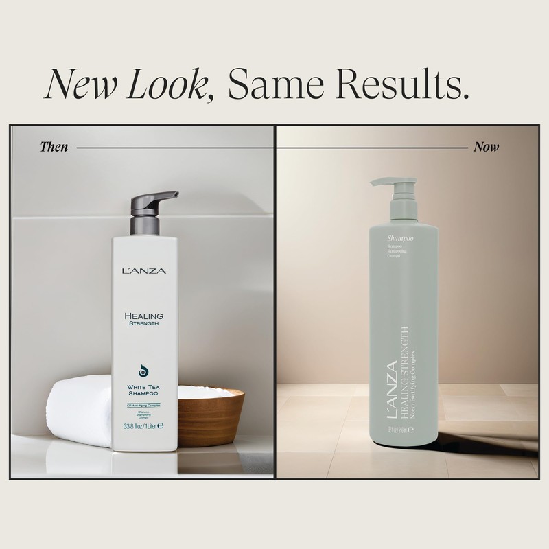 L'ANZA Healing Strength Shampoo For Dry, Damaged Hair, Daily Shampoo