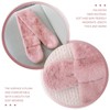 HDGSAFD 1 Children's Scarf and 1 Pink Warm Mask, Plush