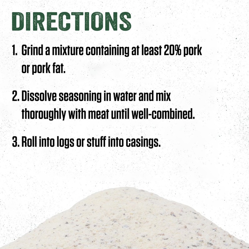 LEM Backwoods Cured Sausage Seasoning with Cure Packet, Summer Sausage