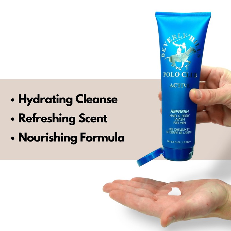 Beverly Hills Polo Club Refreshing and Cleansing Hair and Body