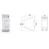 BT8-8 Door Bell Transformer 8V-12V-24V CE Approval Suitable For Wired