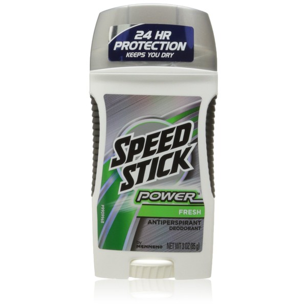 Mennen Speed Stick Deodorant 3oz Power Fresh (6 Pack)